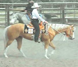 Still Meadows Show - April 2006 - her very first under saddle class