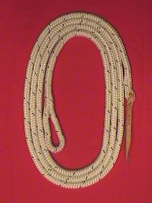 RDK lead rope with loop and leather popper